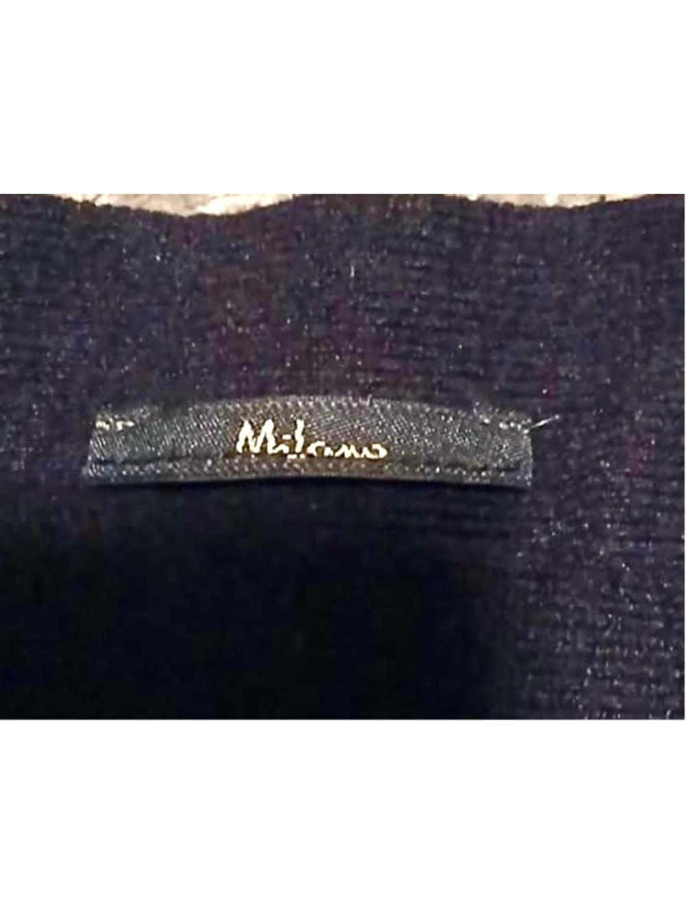 Milano Women's Black Embellished Long Sleeve Sweater - Size XL - INV348 A1 - Picture 3 of 8